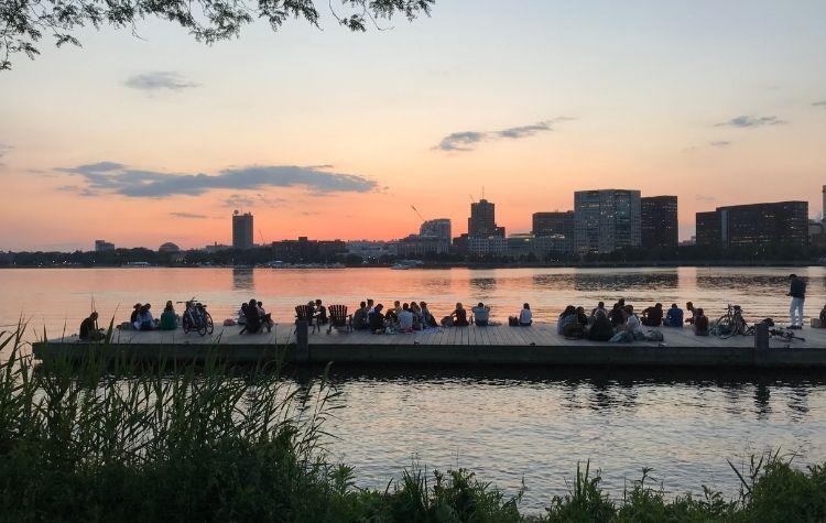 Boston's Charles River Esplanade Park