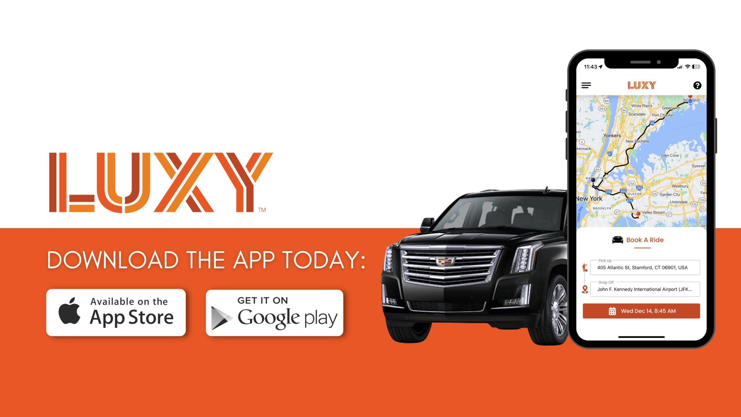 Download the LUXY App Today