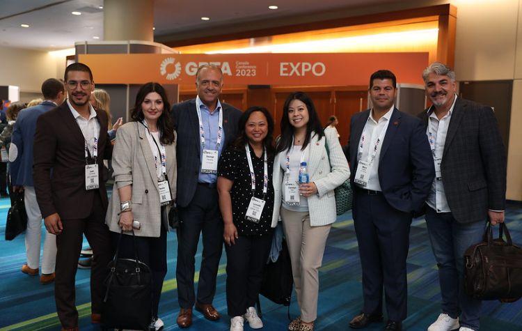 Business individuals at a GBTA event