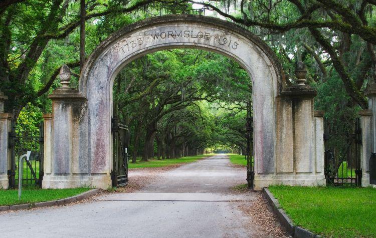 Historic site in Savannah, GA