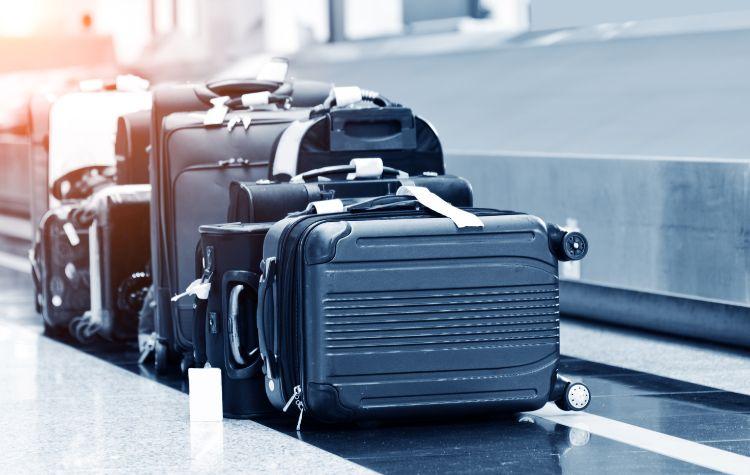 Luggage left at airport