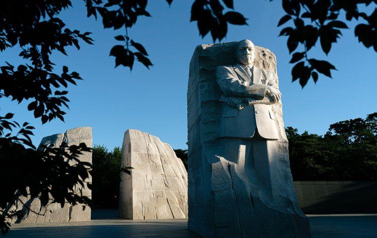 Memorial of Martin Luther King in Washington DC