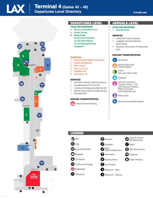 Terminal 4 (Image credit: https://www.flylax.com/terminals/terminal4)