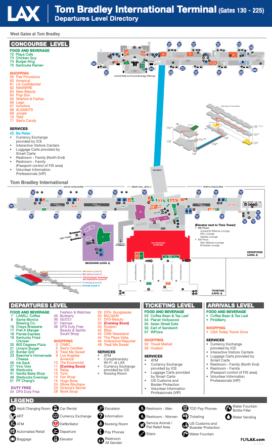 Terminal B (Image credit: https://www.flylax.com/terminals/terminal-b)